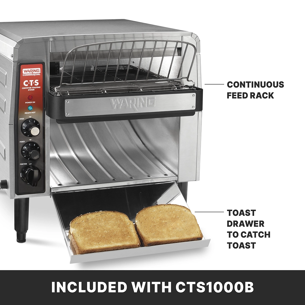 Conveyor Toaster with Power Control and Belt Speed Control, 208 Volt
